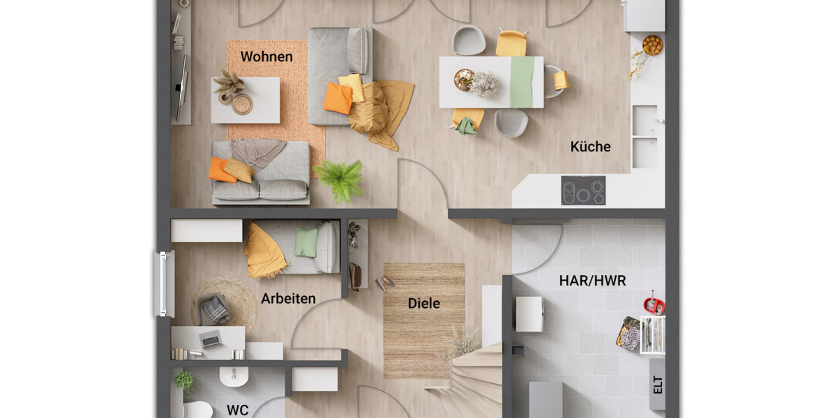 Einfamilienhaus Dingelstädt Zella - 4 Zimmer, 119 m&sup2;, 308.295&euro; | Angebot:25879359