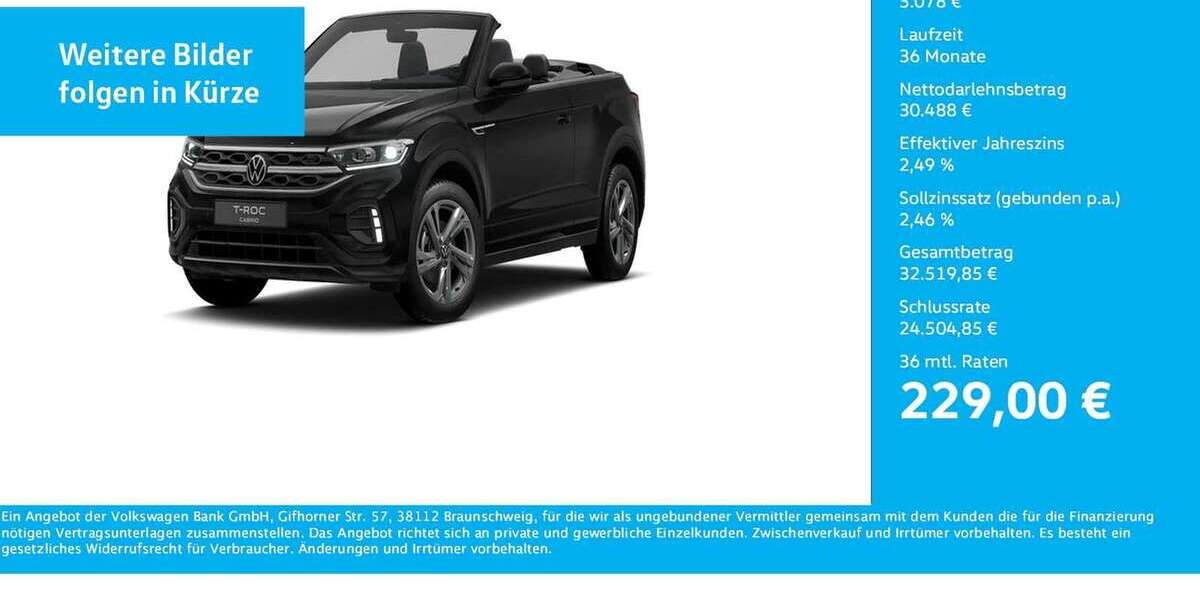 VW T-Roc 11.559 km 33.566 &euro; Dortmund-Marten 44379