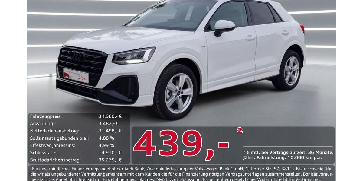 Audi Q2 8.500 km 34.980 € Ingolstadt 85057