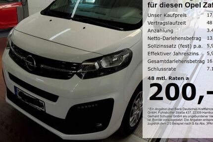 Opel Zafira Life 180.269 km 16.479 &euro; Ruhstorf 94099