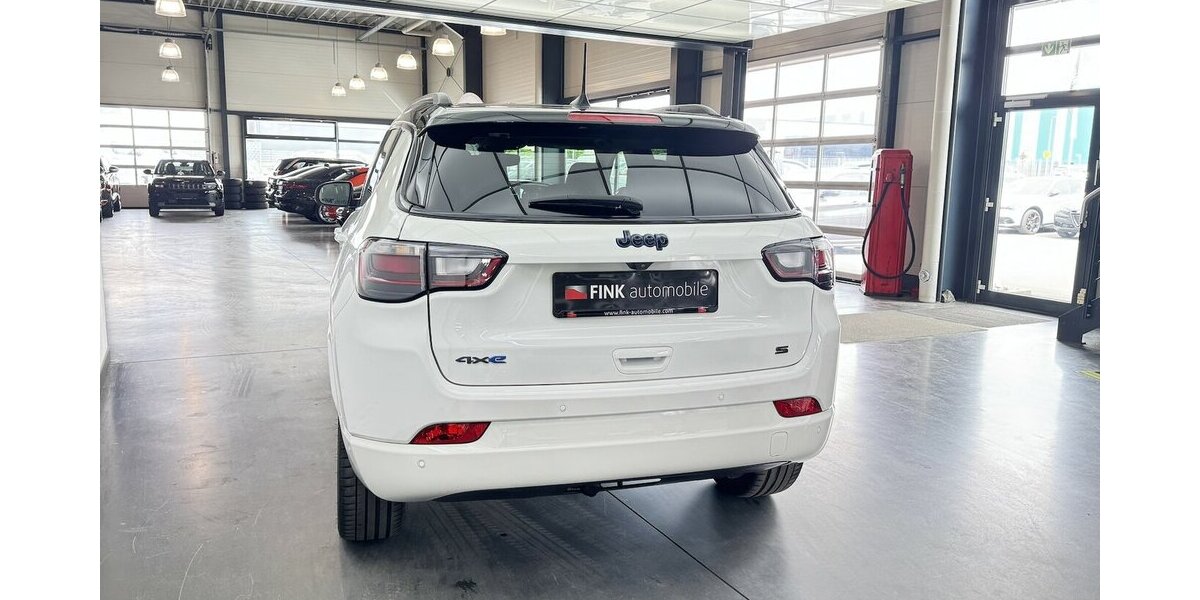 Jeep Compass S Plug-IN Hybrid 4WD 1.Hand Anhängerkplg 43.400 km 24.720 &euro; Lich 35423