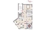 Etagenwohnung Crailsheim - 4 Zimmer, 99 m&sup2;, 1.050&euro; | Angebot:26624240