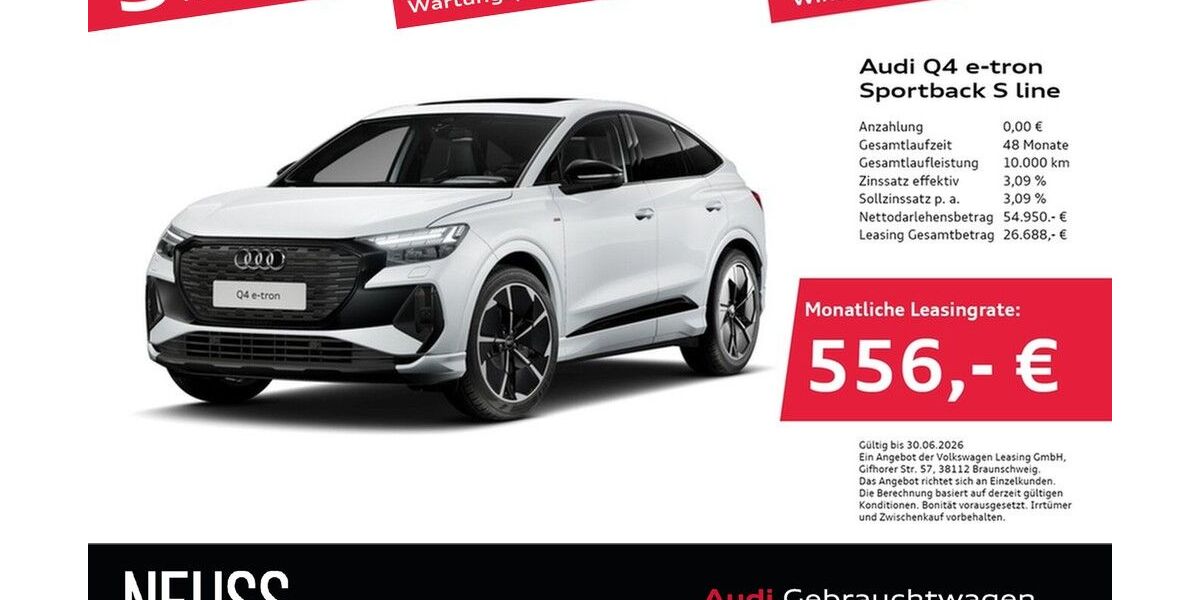 Audi Q4 e-tron 21.040 km 54.950 &euro; Pfarrkirchen 84347