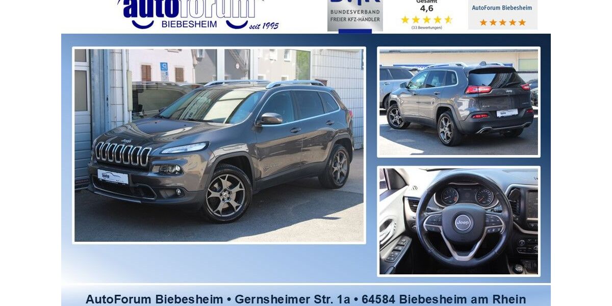 Jeep Cherokee 176.000 km 11.999 &euro; Biebesheim 64584