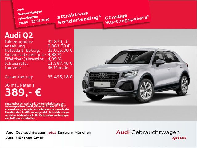 Audi Q2 22.375 km 32.879 &euro; Eching 85386