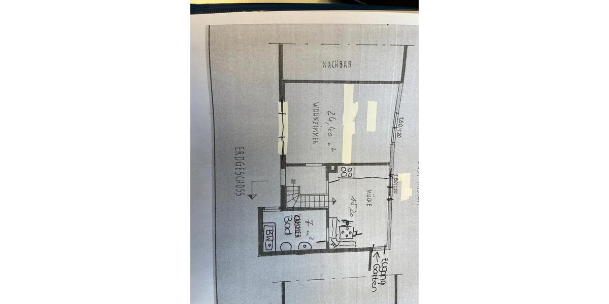Einfamilienhaus Kaltennordheim - 3.5 Zimmer, 105 m&sup2;, 65.000&euro; | Angebot:26918719