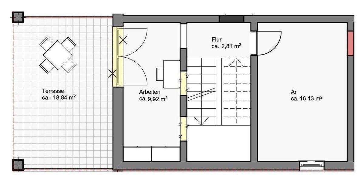 Terrassenwohnung Bogen - 4 Zimmer, 224.000&euro; | Angebot:26171222