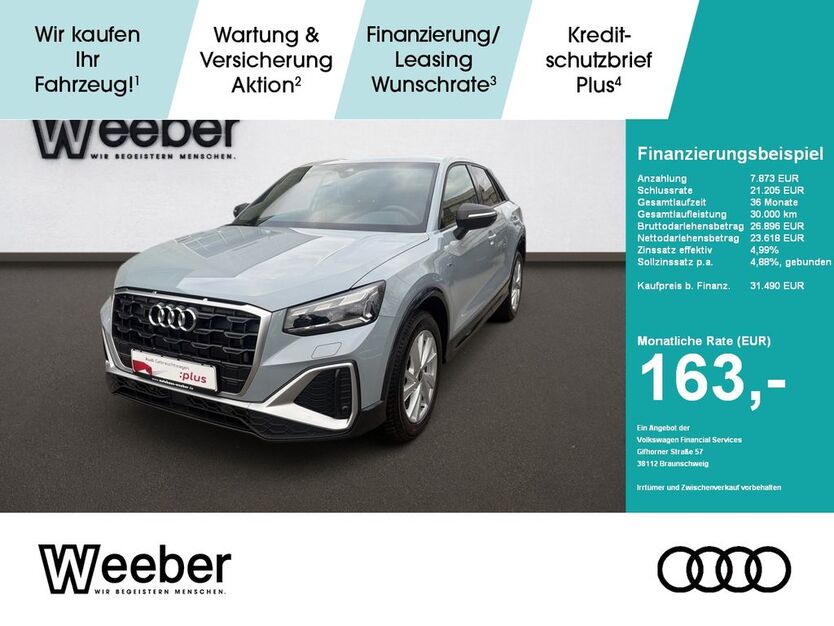 Audi Q2 11.175 km 31.390 € Weil der Stadt 71263