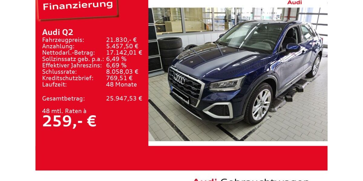 Audi Q2 43.836 km 21.830 &euro; Ulm 89073