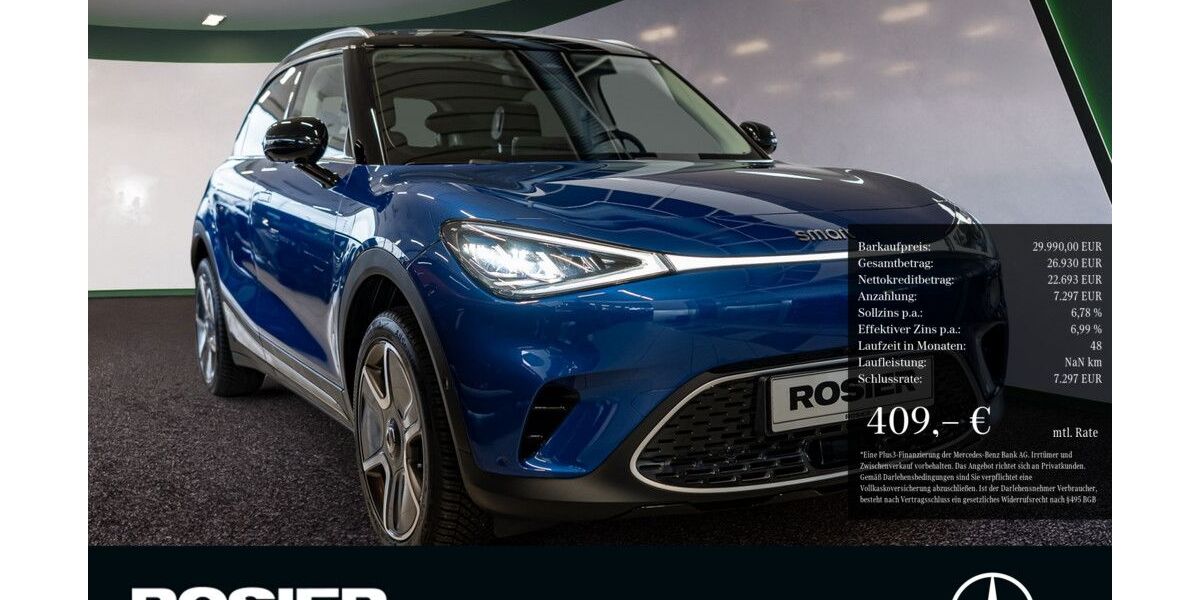 Smart #1 4.029 km 29.990 € Menden 58706