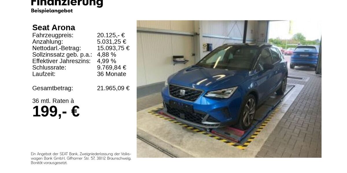 Seat Arona 11.130 km 16.980 &euro; Gifhorn 38518