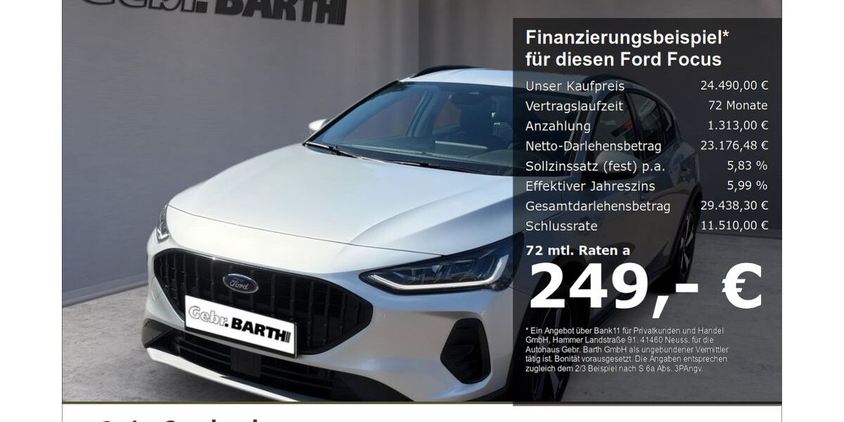 Ford Focus 9.395 km 23.990 &euro; Merzig / Weiskirchen 66663