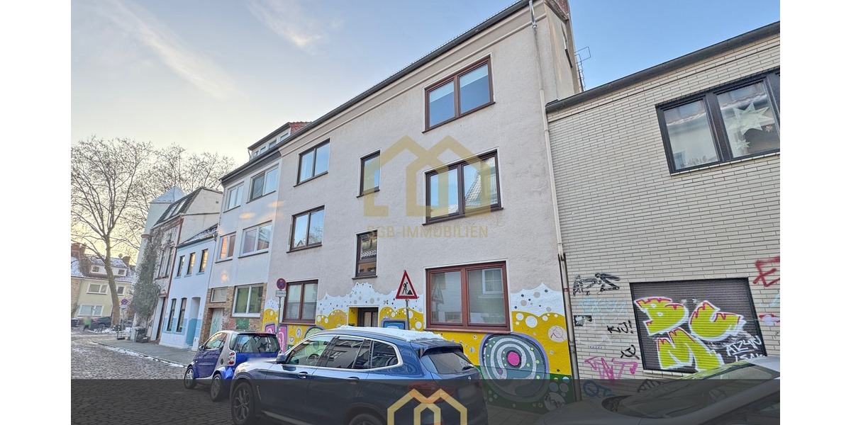 Steintor: MFH mit 8 Wohnungen, 2 Terrassen + 3 Balkonen + Dachterrasse mit einem Faktor von 19 - Mehrfamilienhaus, Wohnhaus Bremen Östliche Vorstadt | Angebot:26635098
