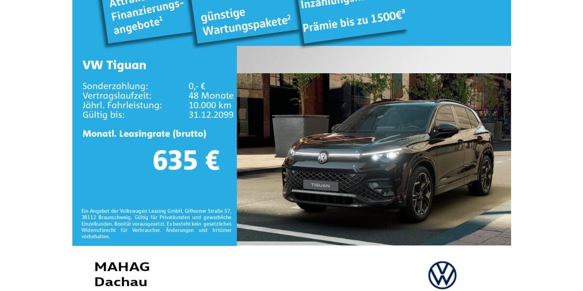 VW Tiguan 12.000 km 55.980 &euro; Dachau 85221