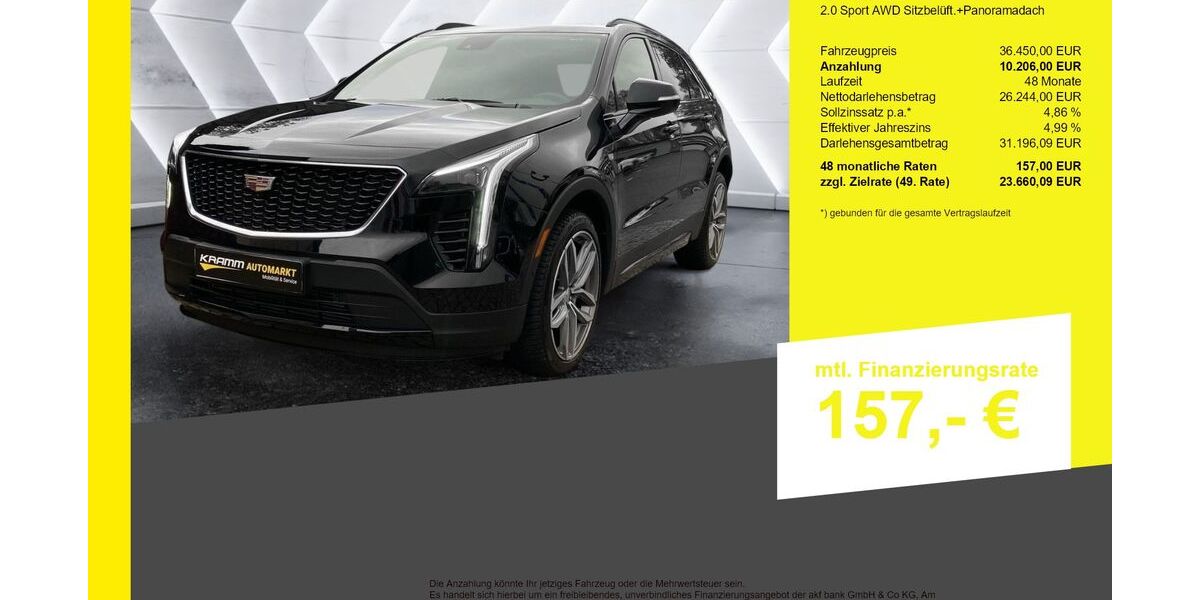 Cadillac XT4 15.004 km 34.510 &euro; Berlin-Französisch Buchholz 13127