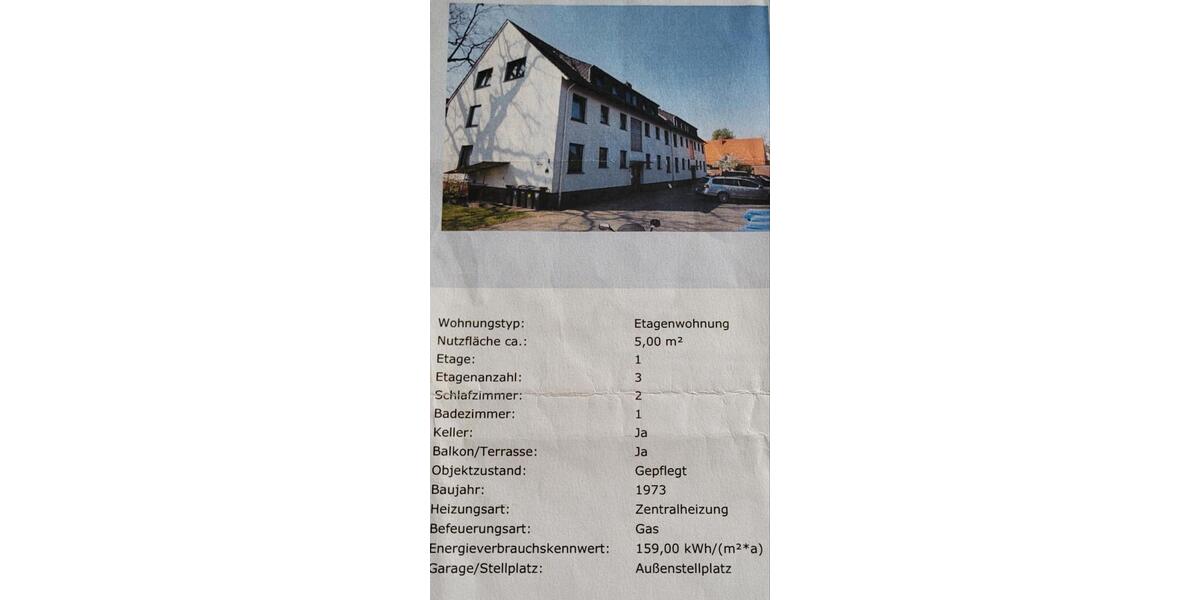 Etagenwohnung Delmenhorst Düsternort - 3 Zimmer, 69 m&sup2;, 139.000&euro; | Angebot:27094289