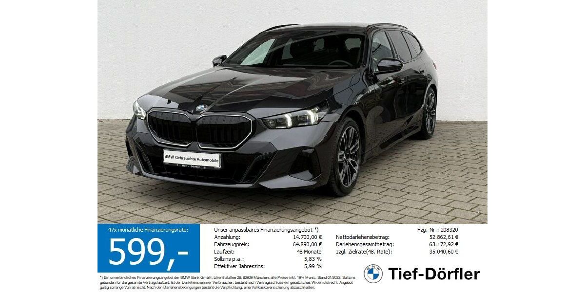 BMW 540 10.950 km 63.890 &euro; Marktsteft 97342
