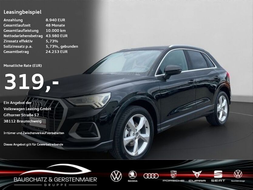 Audi Q3 1.500 km 43.980 € Ravensburg 88214