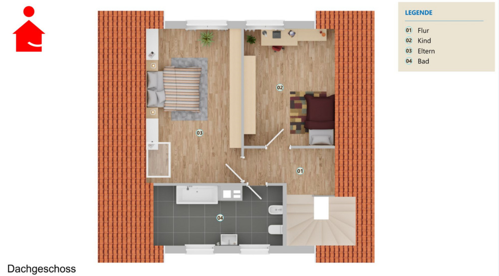 Einfamilienhaus Altenberge - 3 Zimmer, 107 m&sup2;, 295.000&euro; | Angebot:25909692