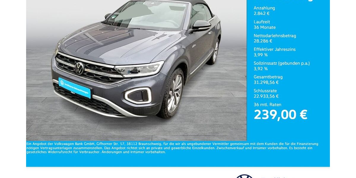 VW T-Roc 7.126 km 31.511 &euro; Dortmund 44141