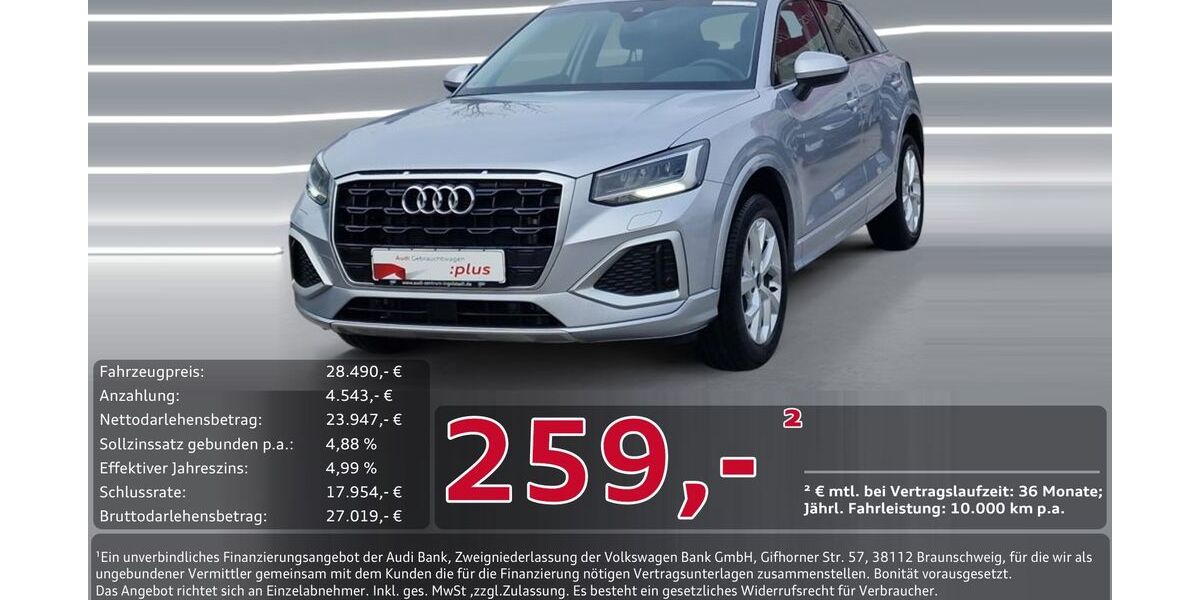 Audi Q2 20.009 km 27.890 &euro; Ingolstadt 85057