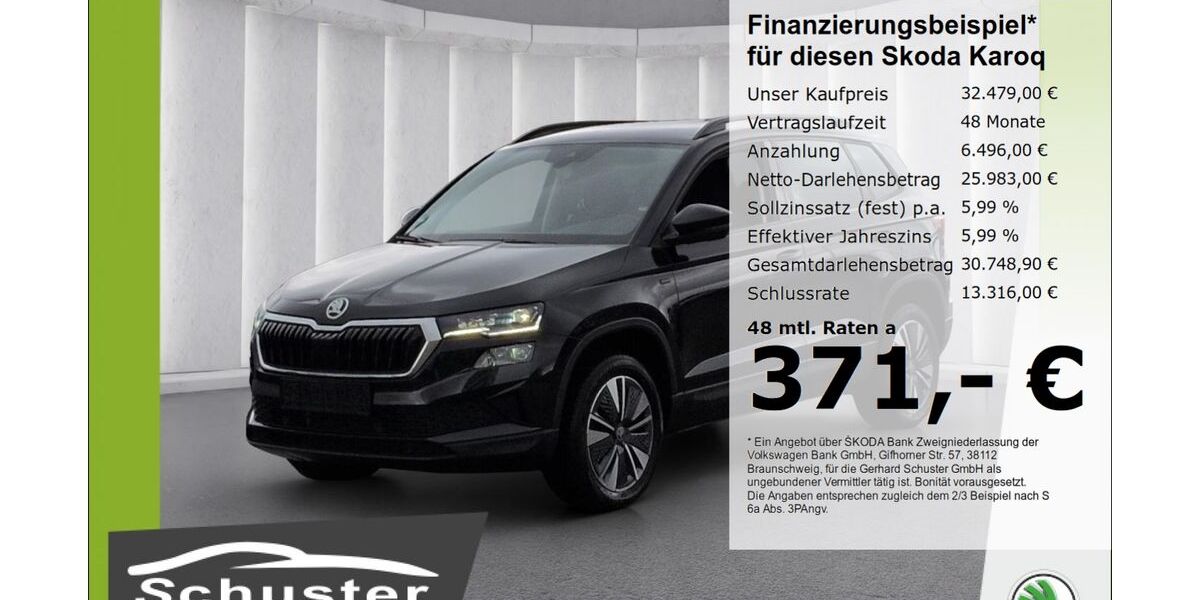 Skoda Karoq 27.432 km 32.479 &euro; Ruhstorf 94099