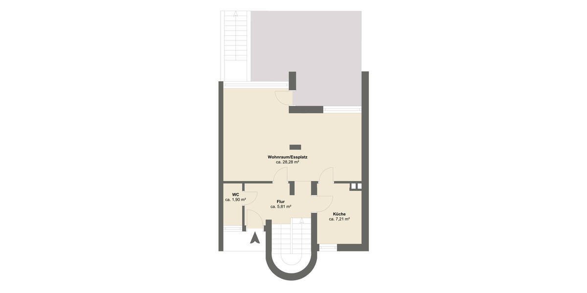 Reihenendhaus Bielefeld Sennestadt - 4 Zimmer, 92 m&sup2;, 258.000&euro; | Angebot:26290524