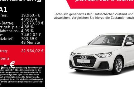 Audi A1 9.500 km 19.960 € Albstadt 72458