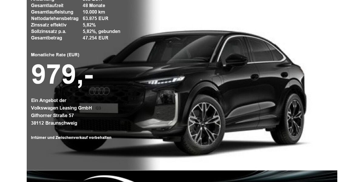 Audi Q3 4.000 km 63.875 &euro; Sigmaringen 72488