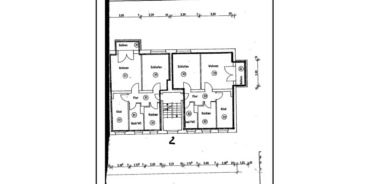 Dachgeschoßwohnung Altenburg - 3 Zimmer, 58 m&sup2;, 55.000&euro; | Angebot:27017040