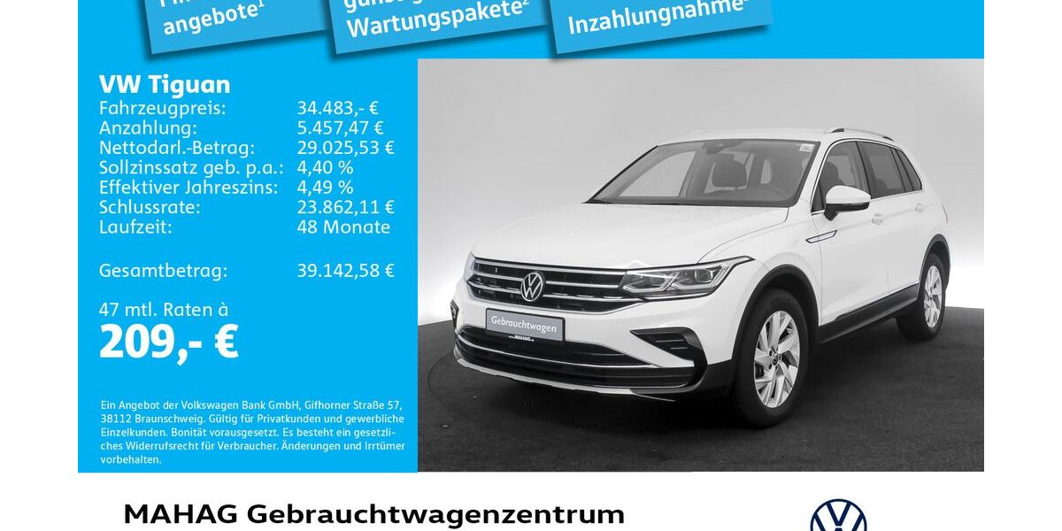 VW Tiguan 45.030 km 33.485 &euro; München 80935