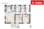 Etagenwohnung Schrobenhausen - 3 Zimmer, 105 m&sup2;, 1.000&euro; | Angebot:26266943