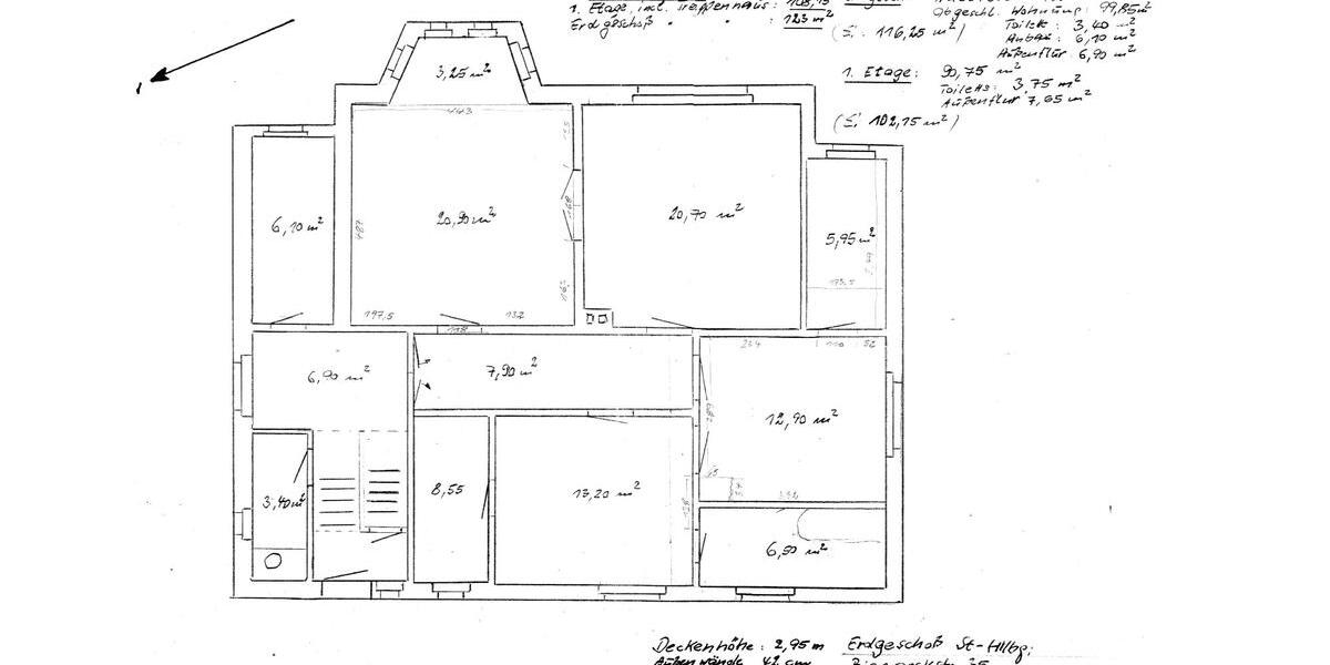 Mehrfamilienhaus, Wohnhaus Steinbach-Hallenberg Hallenberg - 16 Zimmer, 300 m&sup2;, 248.000&euro; | Angebot:26930334