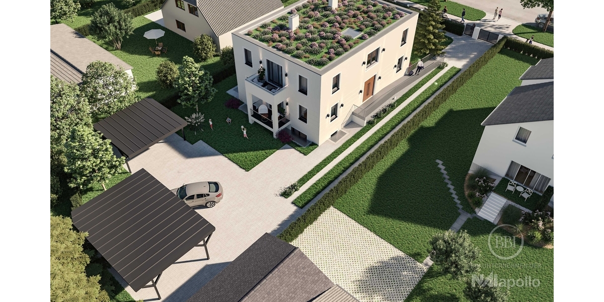 BAUGENEHMIGUNG INKLUSIVE! FREIES BAUGRUNDSTÜCK FÜR EIN MEHRFAMILIENHAUS MIT 4 WOHNEIHEITEN! - Grundstück Falkensee Falkenhain | Angebot:23739219