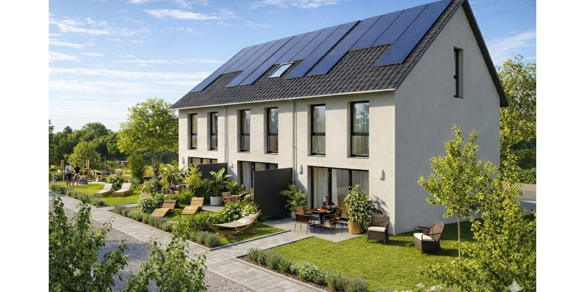 Neubau-Reihenhäuser mit Terrasse, auf eigenem Grundstück, S-Plieningen (höchster KFW-Standard) 5 zimmer