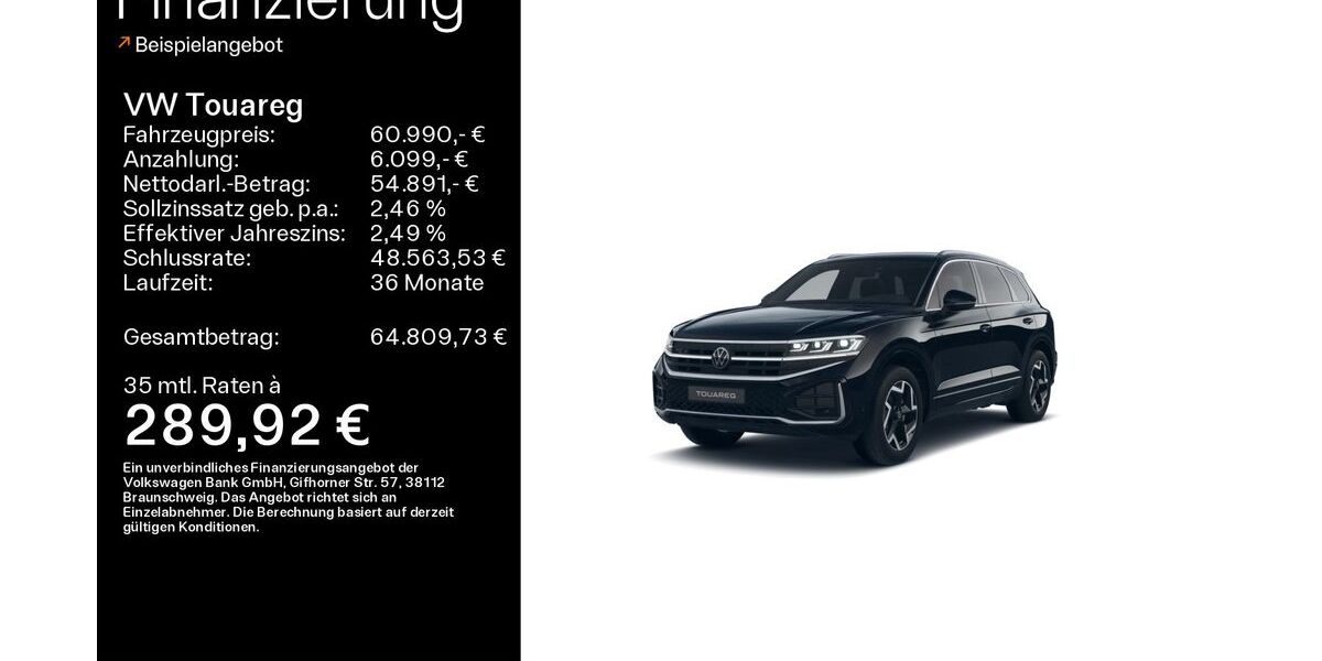 VW Touareg 24.643 km 60.990 &euro; Haßfurt 97437