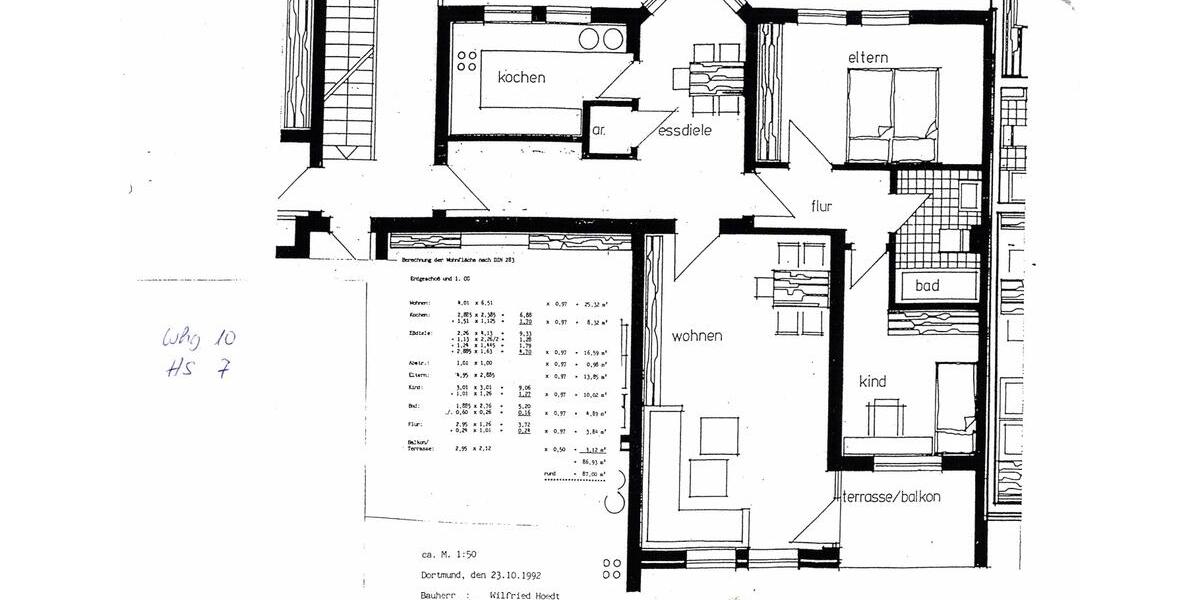 Terrassenwohnung Müncheberg - 3 Zimmer, 87 m&sup2;, 144.520&euro; | Angebot:26865616