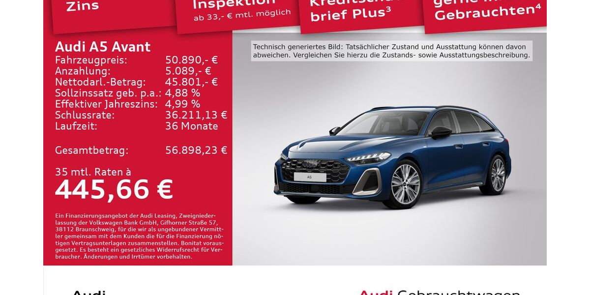 Audi A5 8.028 km 50.890 &euro; Dresden 01067