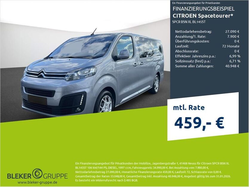 Citroen SpaceTourer 34.405 km 33.980 € Ahaus 48683