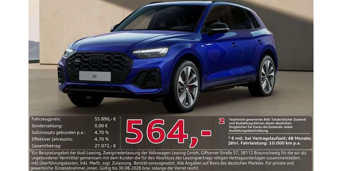 Audi Q5 12.875 km 55.890 &euro; Ingolstadt 85057