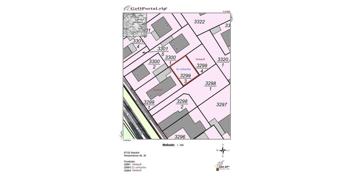 Grundstück Maxdorf - 138.000&euro; | Angebot:24526290