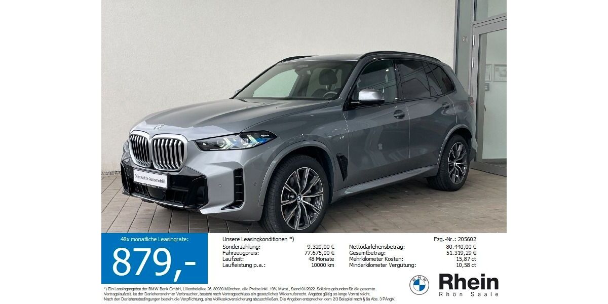 BMW X5 5.512 km 75.440 &euro; Salz 97616