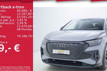 Audi Q4 e-tron 10.000 km 64.989 &euro; Berlin 13088