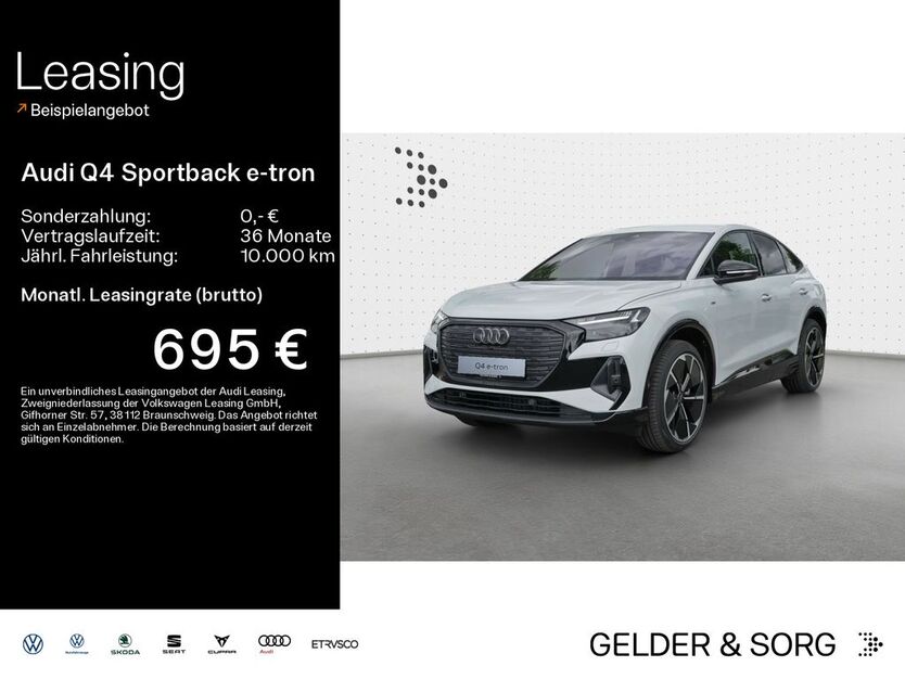 Audi Q4 e-tron 8.000 km 66.480 € Schweinfurt 97424