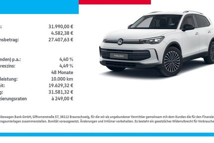VW Tiguan 15.850 km 31.990 &euro; Rostock 18146