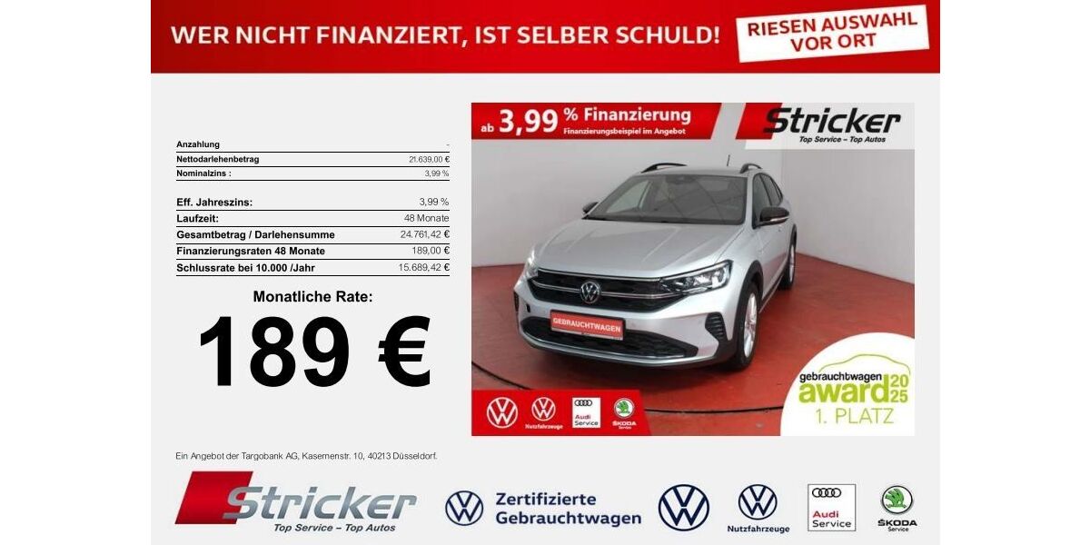 VW Taigo 27.808 km 20.949 &euro; Detmold 32760