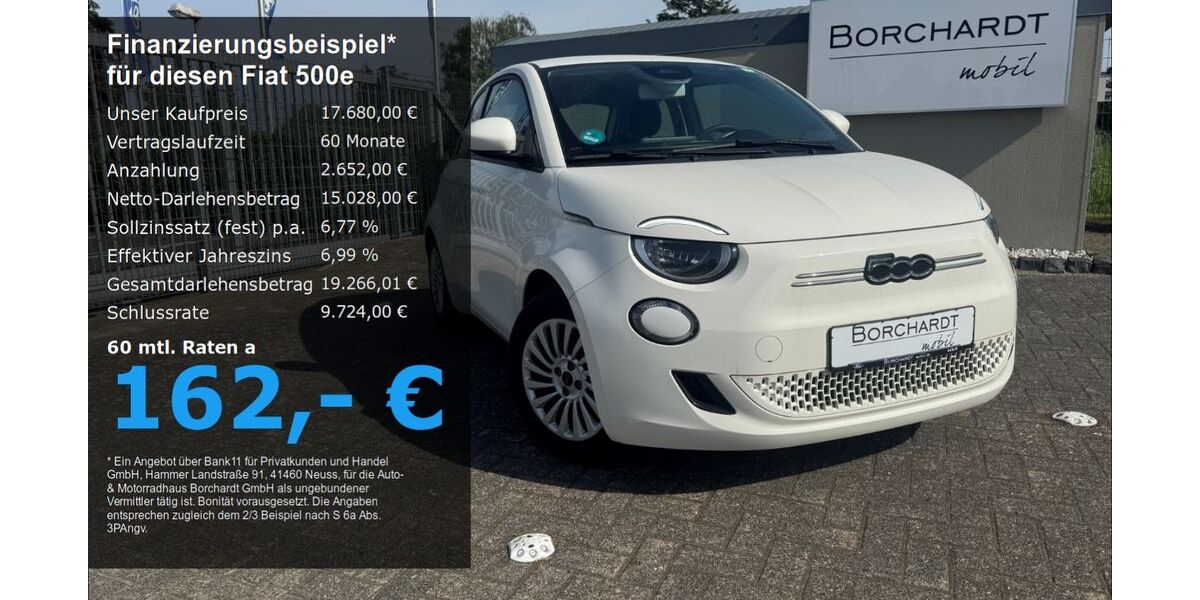 Fiat 500e 16.147 km 17.680 &euro; Stemwede - Dielingen 32351