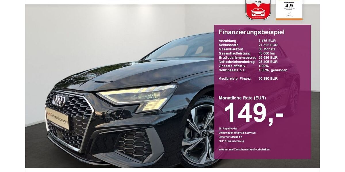 Audi A3 25.900 km 30.880 &euro; Albbruck 79774