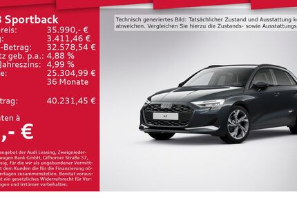 Audi A3 10.055 km 35.990 € Dresden 01169