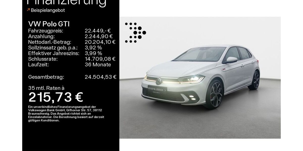 VW Polo 33.500 km 22.449 &euro; Linsengericht 63589